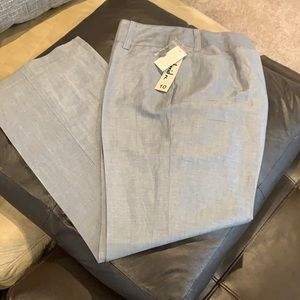 Fully lined dress pants what side pockets